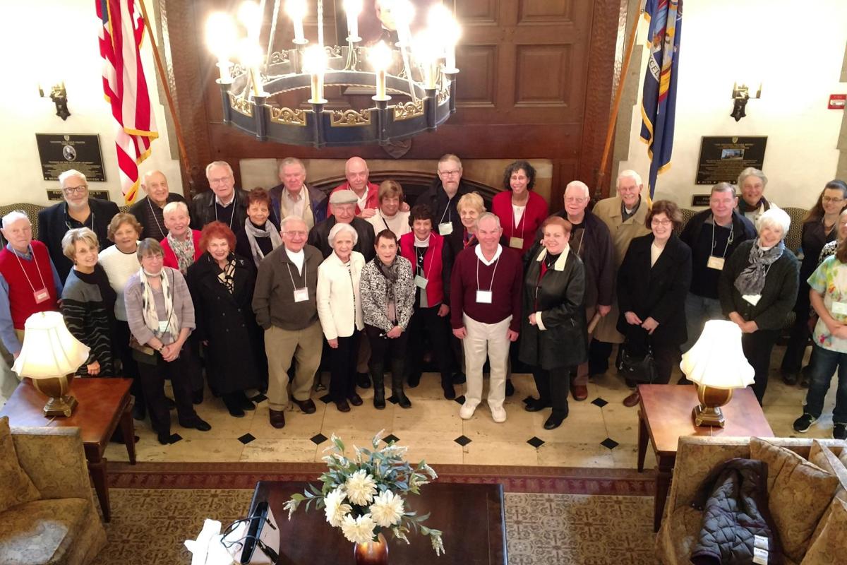 Group Photo at Thayer Hotel During "Insider's Tour of West Point"