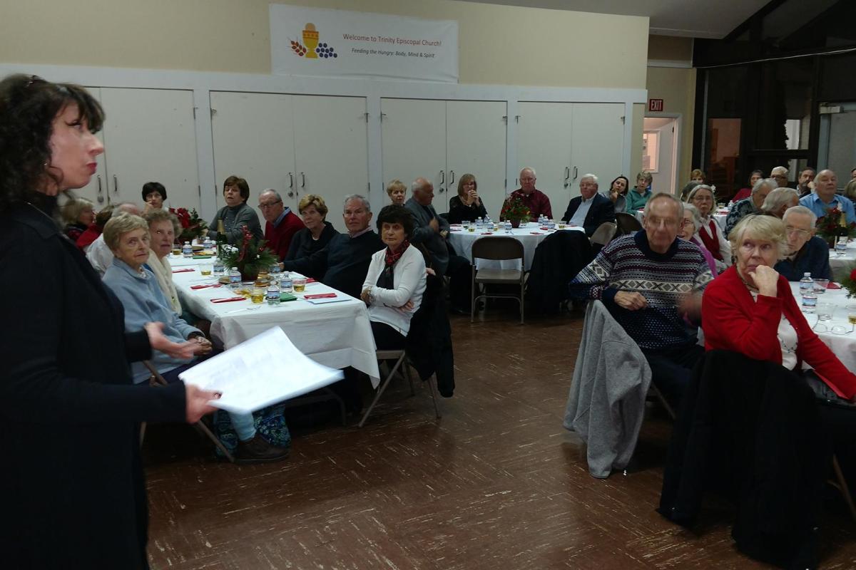 The Town Assessor Addresses More Than 100 Guests at the Annual Holiday Dinner