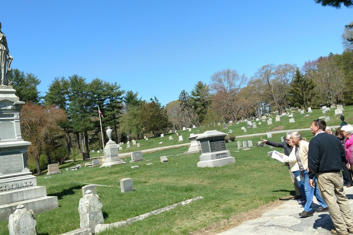 We Learned Fascinating Facts about Those Buried in Pine Grove Cemetery When Supt. Steve Shepard Gave Us a Private Tour