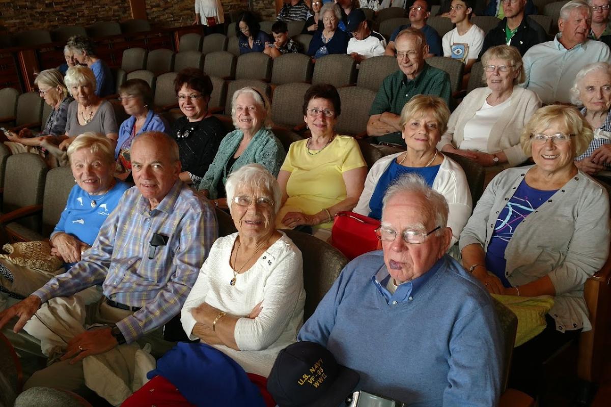 An Eager Audience Awaits the Start of a Concert at Rockport's Extraordinary Shalin Liu Theater
