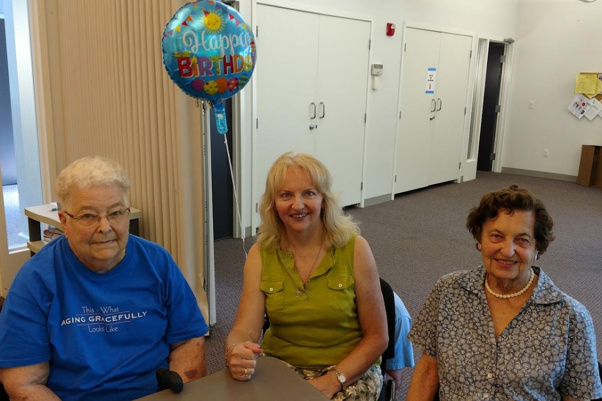 Three Women Attended as Celebrated Guests at Our August Birthday Luncheon
