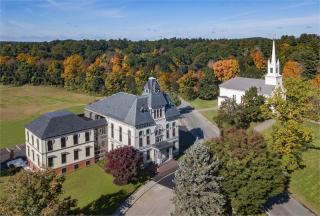 Topsfield Town Hall Aerial View