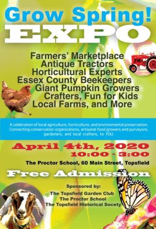 Grow Spring! event poster
