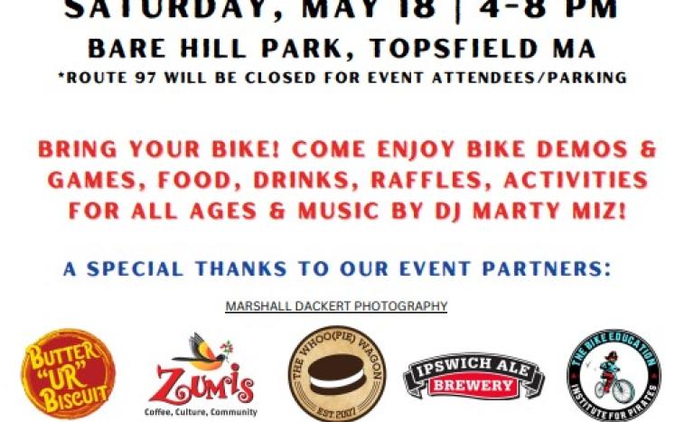 2024 May 18 Grand Opening of Pump Track flyer