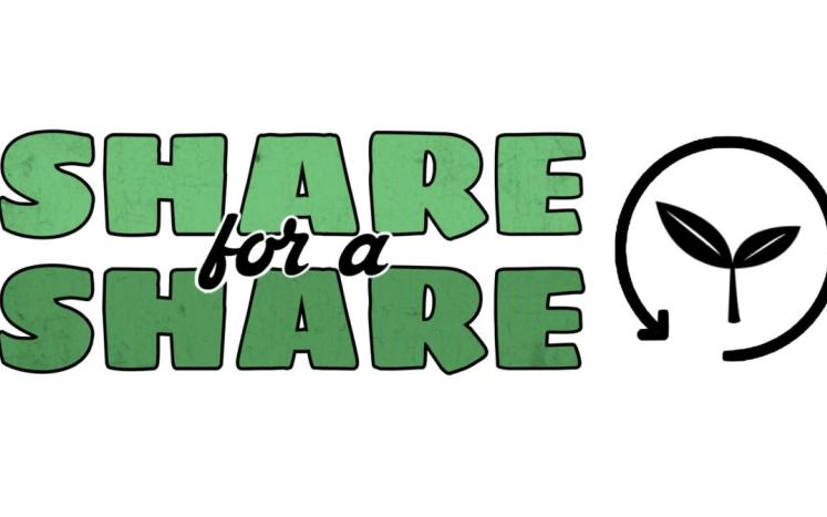 Share for a Share green logo